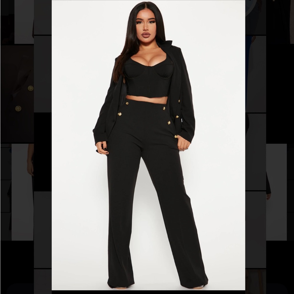 High waisted dress pants